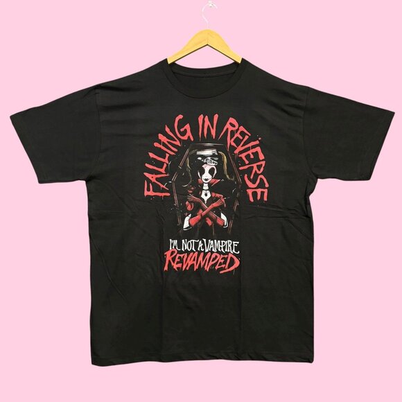 Falling in Reverse I'm Not a Vampire Revamped Rock Band Tee XL - Picture 1 of 4